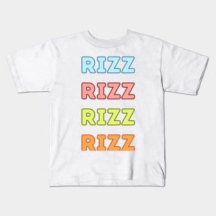 Rizz Pastel Kids T-Shirt